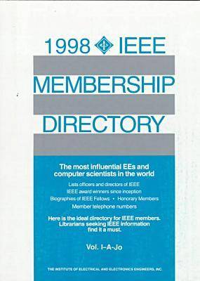Book cover for 1998 IEEE Membership Directory