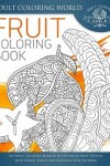 Book cover for Fruit Coloring Book