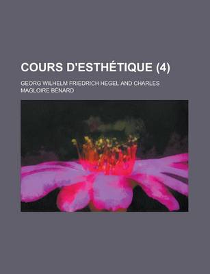 Book cover for Cours D'Esthetique (4)