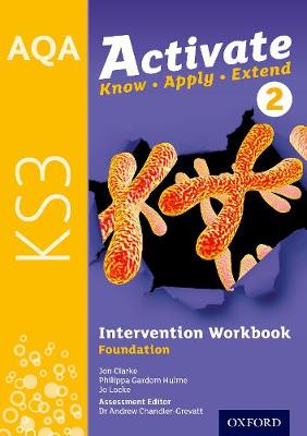 Book cover for AQA Activate for KS3: Intervention Workbook 2 (Foundation)