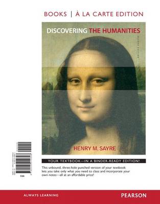 Book cover for Discovering the Humanities, Books a la Carte Edition