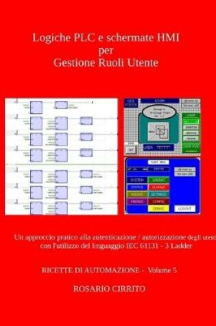 Cover of Logiche PLC e schermate HMI per Gestione Ruoli Utente