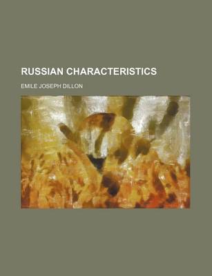 Book cover for Russian Characteristics