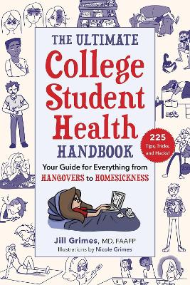 Book cover for The Ultimate College Student Health Handbook