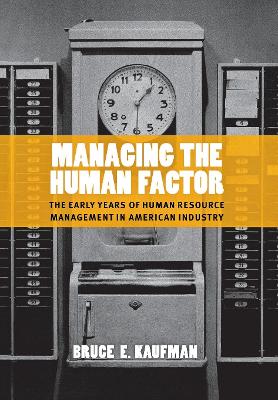 Book cover for Managing the Human Factor