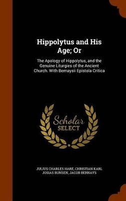 Book cover for Hippolytus and His Age; Or