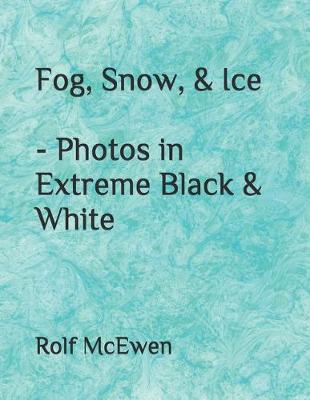 Book cover for Fog, Snow, & Ice - Photos in Extreme Black & White