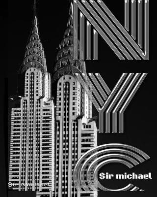 Book cover for Iconic Chrysler Building New York City Drawing Writing journal
