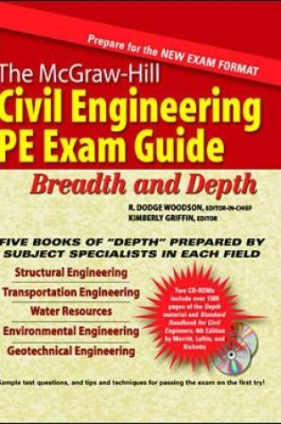 Cover of The McGraw-Hill Civil Engineering PE Exam Guide: Breadth and Depth