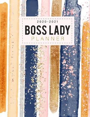 Book cover for Boss Lady planner 2020-2021