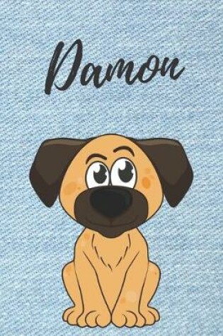 Cover of personalisiertes Notizbuch Hunde / Malbuch / Tagebuch / Journal / DIN A5 / Geschenk Damon