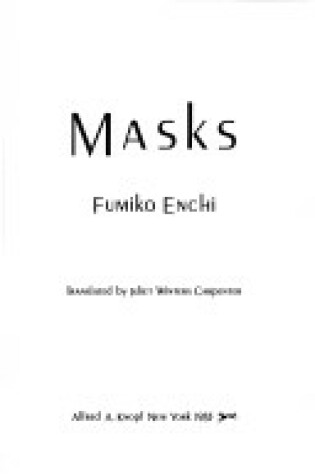 Cover of Masks