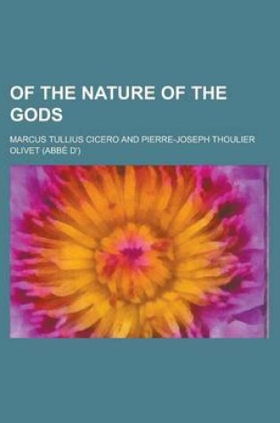 Cover of Of the Nature of the Gods