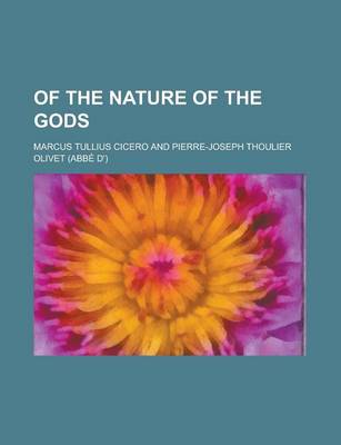 Book cover for Of the Nature of the Gods