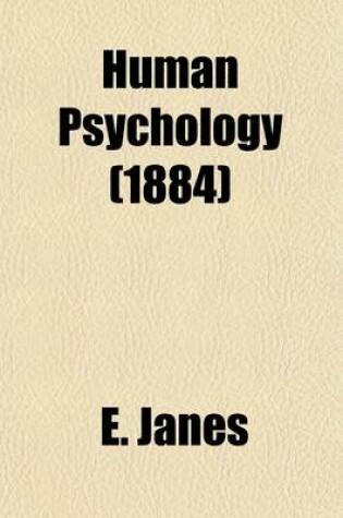 Cover of Human Psychology (1884)