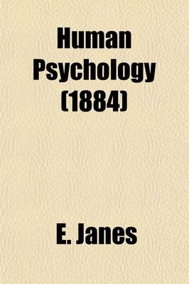 Book cover for Human Psychology (1884)