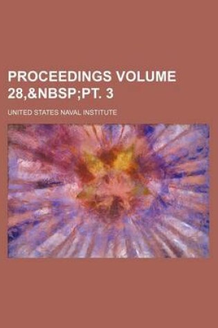 Cover of Proceedings Volume 28,