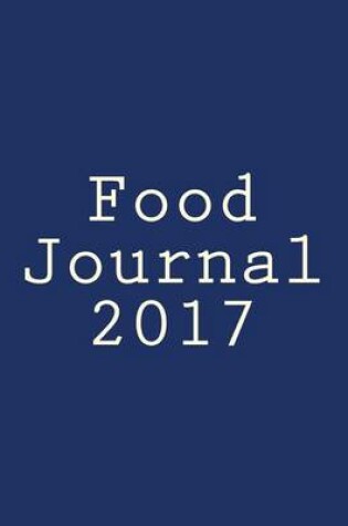 Cover of Food Journal 2017