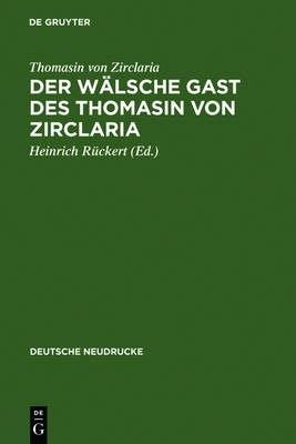 Cover of Der walsche Gast des Thomasin von Zirclaria