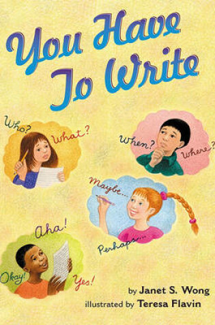 Cover of You Have to Write