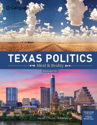 Book cover for Texas Politics : Ideal and Reality, Enhanced