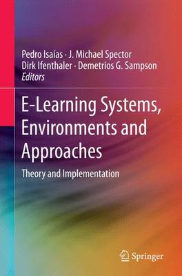 Book cover for E-Learning Systems, Environments and Approaches