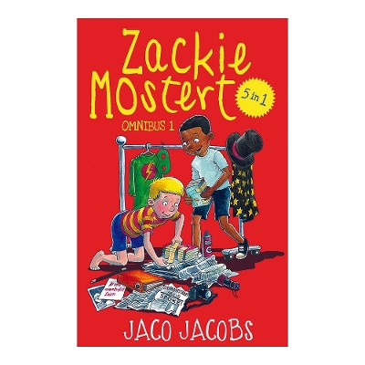 Cover of Zackie Mostert Omnibus 1 (boek 1-5)