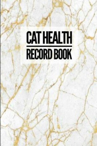 Cover of Cat Health Record Book