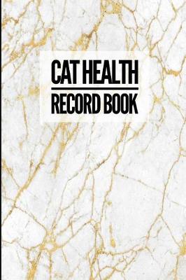 Book cover for Cat Health Record Book