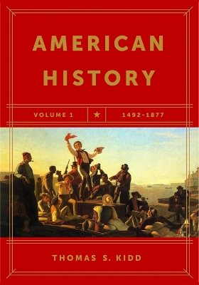 Book cover for American History, Volume 1