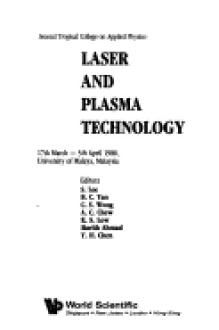 Cover of Laser and Plasma Technology