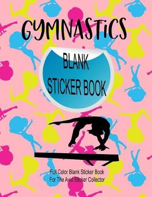 Book cover for Gymnastics Blank Sticker Book