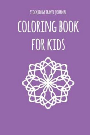 Cover of Stockholm Travel Journal Coloring book