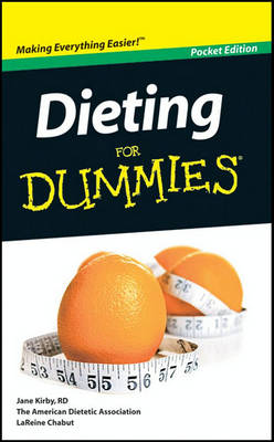 Book cover for Dieting for Dummies, Pocket Edition