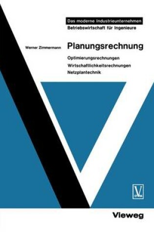 Cover of Planungsrechnung