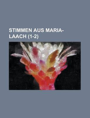 Book cover for Stimmen Aus Maria-Laach (1-2)