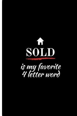 Book cover for SOLD is my favorite 4 letter word