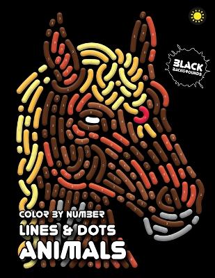 Book cover for LINES & DOTS Color By Number