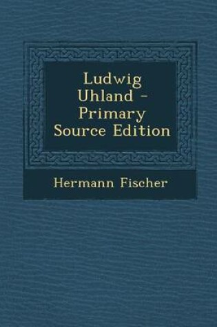 Cover of Ludwig Uhland