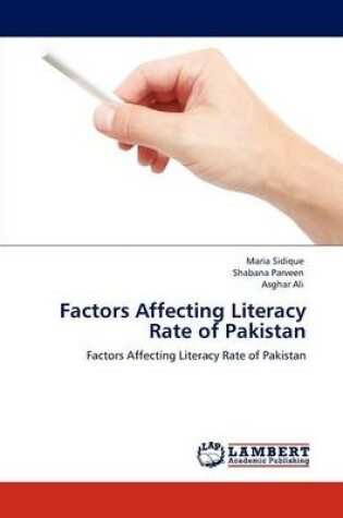 Cover of Factors Affecting Literacy Rate of Pakistan