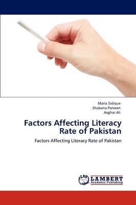 Book cover for Factors Affecting Literacy Rate of Pakistan