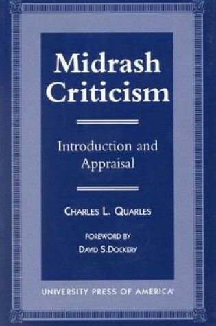 Cover of Midrash Criticism