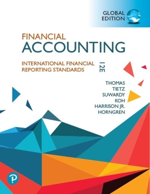 Book cover for Pearson eText Access Card for Financial Accounting, [GLOBAL EDITION]