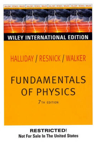 Cover of Wie Fundamentals of Physics