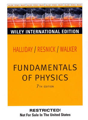 Book cover for Wie Fundamentals of Physics