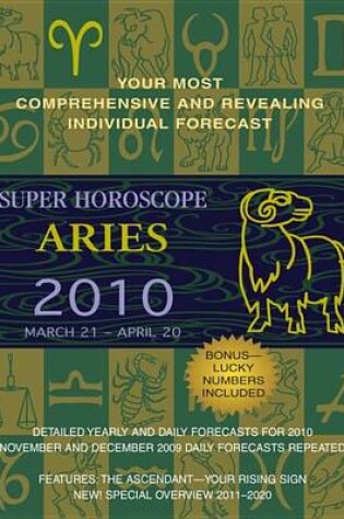 Cover of Aries (Super Horoscopes 2010)
