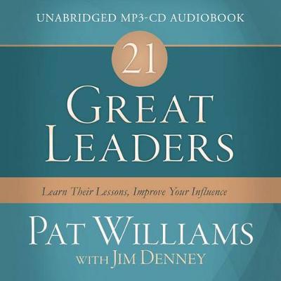 Book cover for 21 Great Leaders Audio (CD)