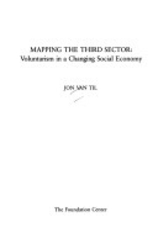 Cover of Mapping the Third Sector
