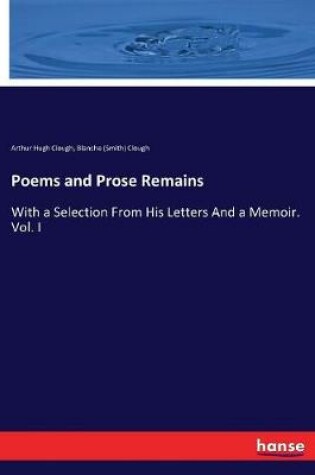 Cover of Poems and Prose Remains