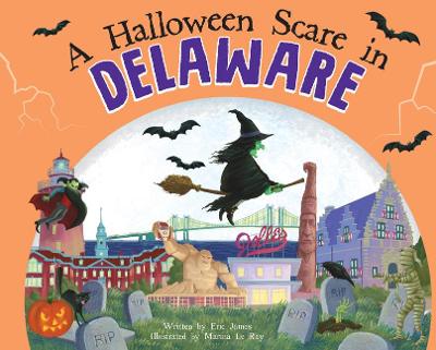 Book cover for A Halloween Scare in Delaware